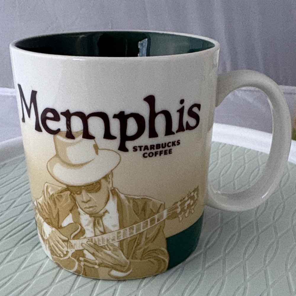 Starbucks Memphis Coffee Mug 16 fl oz Ceramic